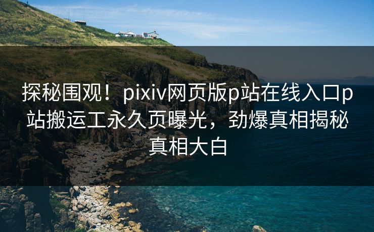 探秘围观！pixiv网页版p站在线入口p站搬运工永久页曝光，劲爆真相揭秘真相大白