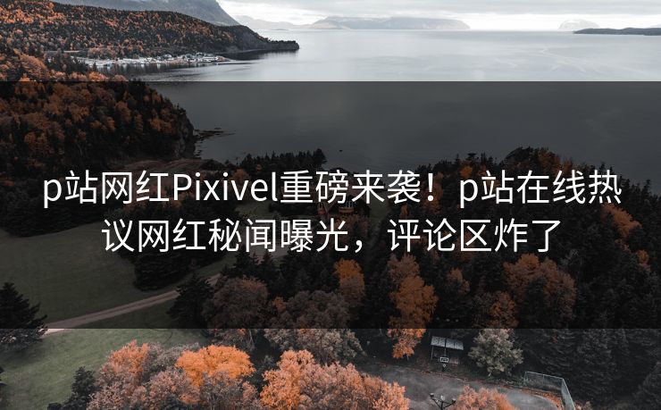 p站网红Pixivel重磅来袭！p站在线热议网红秘闻曝光，评论区炸了
